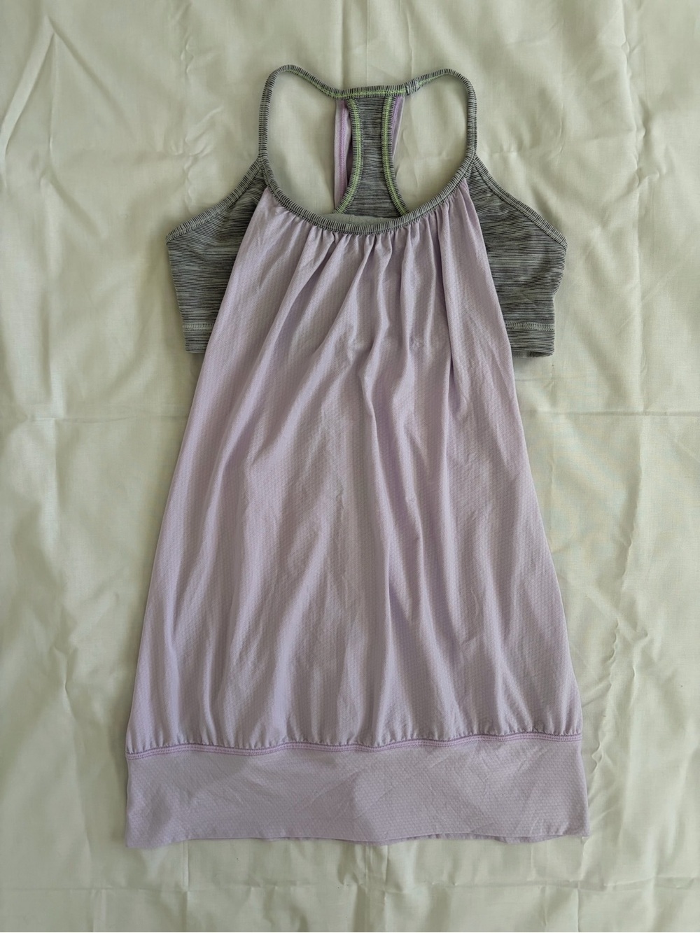 Lululemon No Limits Tank Top Pretty Purple / Wee Are From Space Silver Spoon 8